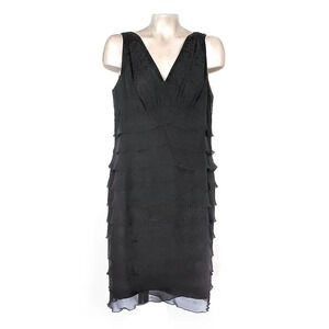Jones Wear NWT Layered Vnecj Cocktail Dress 14